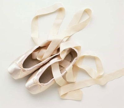 ballett shoes pale