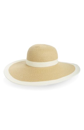 Sand Diego Hat Stripe Floppy Straw Hat | Nordstrom