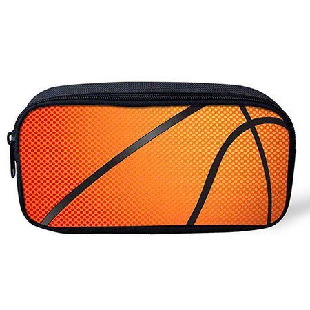 Amazon.com : Coloranimal Cool Basketball Pattern Boys School Pencil Bag School Office Supplies Pen Case for Desk : Office Products