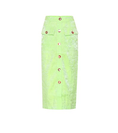 Rejina Pyo - Button-down midi skirt