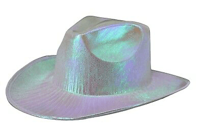 pearly iridescent cowboy hat