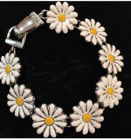 daisy bracelet