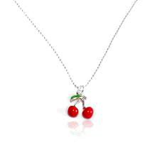 cherry necklace - Google Search