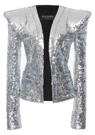 Balmain Tailored Sequin Jacket