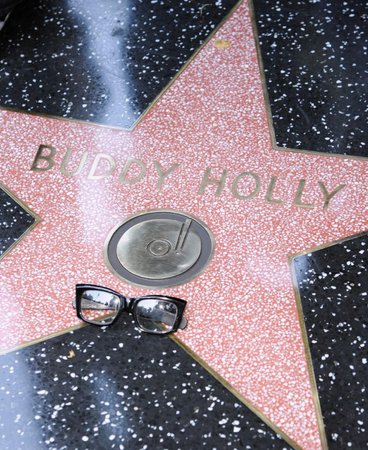 Buddy Holly's star on the Hollywood Walk of Fame