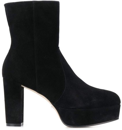 Ares platform ankle boots