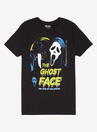 Scream Ghost Face Icon Of Halloween T-Shirt