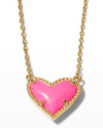 Kendra Scott Ari Heart Short Necklace | Neiman Marcus
