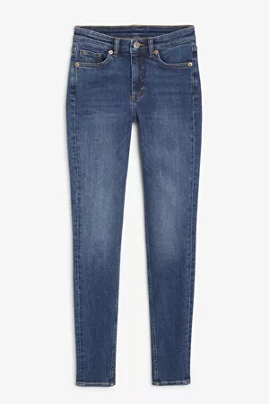Mocki mid blue jeans - Mid blue - Jeans - Monki WW