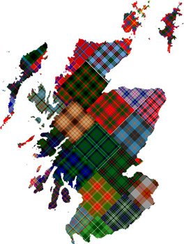 Scottish District Tartans | ScotClans | Scottish Clans