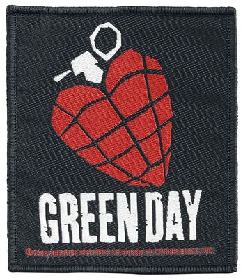 Heart Grenade | Green Day Patch | EMP