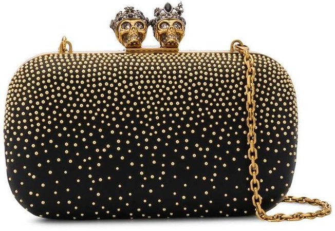 Queen & King embellished clutch