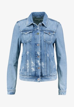 Pepe Jeans THRIFT - Denim jacket - 000denim - Zalando.co.uk