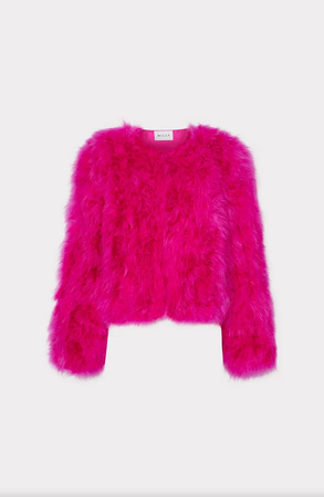 Rodeo Drive Vesta Feather Jacket $450