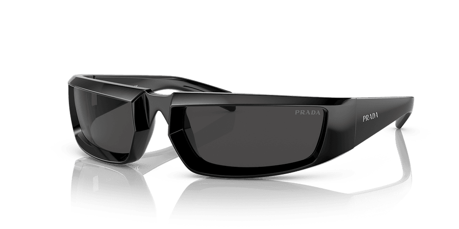 Prada PR 29YS Runway 63 Dark Grey & Black Sunglasses | Sunglass Hut USA