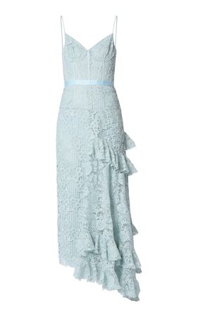 Melora Collaged Lace Maxi Dress By Erdem | Moda Operandi