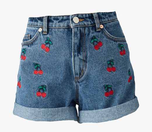 Blue Cherry Shorts
