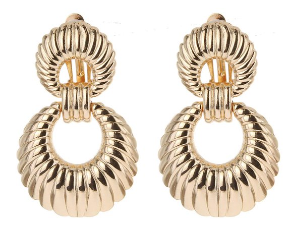 double door knocker earrings Amazon