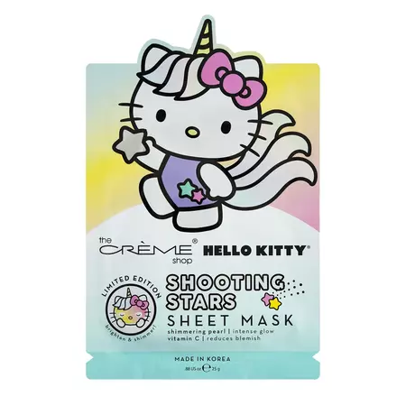 Hello Kitty Unicorn Shooting Stars Sheet Mask – The Crème Shop