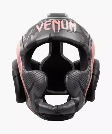 Venum Elite Boxing Headgear - BLACK/PINK GOLD - Venum