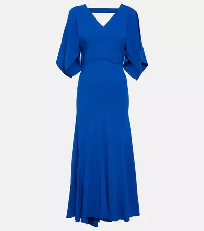 Cady Maxi Dress in Blue - Victoria Beckham | Mytheresa