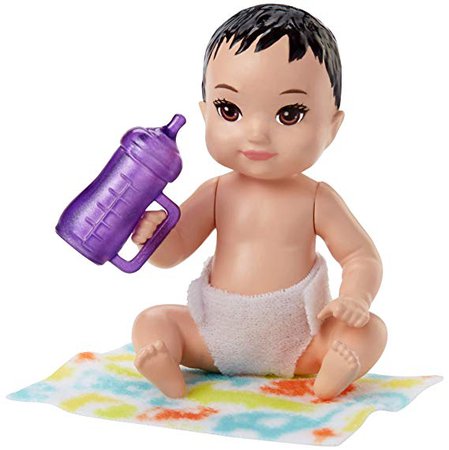 Amazon.com: Barbie Babysitters Inc. Sick Baby Story Accessory Pack: Toys & Games