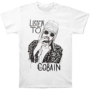 kurt cobain t-shirt