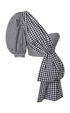 (7) Pinterest - Cullen Ruffled Plaid Cotton And Linen-Blend by ACLER Now Available on Moda Operandi | Dresses