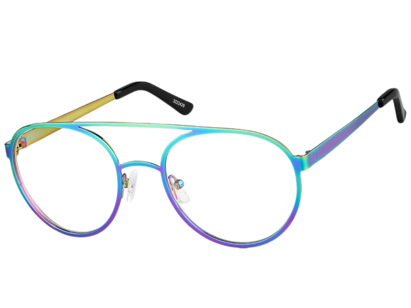zenni optical iridescent aviator glasses