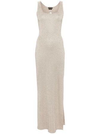 TOM FORD open-back Knitted Maxi Dress - Farfetch