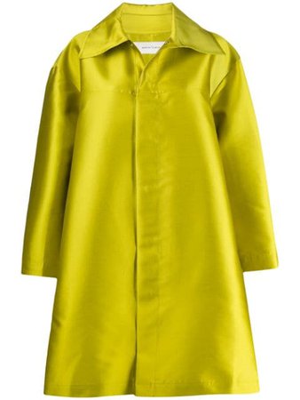 Marques'almeida Oversized Button-Up Coat RST20JK0119TFT Green | Farfetch
