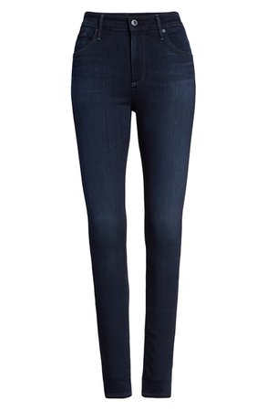 AG Farrah High Waist Skinny Jeans (Blue Basin) (Nordstrom Exclusive) | Nordstrom