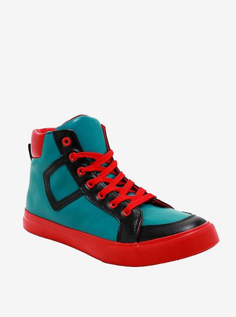 My Hero Academia Deku Cosplay Hi-Top Sneakers