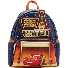 Amazon.com: Loungefly Disney Pixar Moments Cars Cozy Cone Womens Double Strap Shoulder Bag Purse : Clothing, Shoes & Jewelry