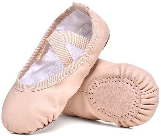 STELLE Girls Ballet Practice Shoes, Yoga Shoes for Dancing(BP, 10M Toddler) | Dance