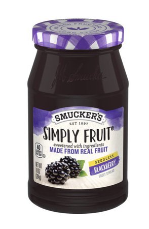 smuckers blackberry simply fruit