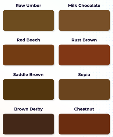 Brown Color Pallet