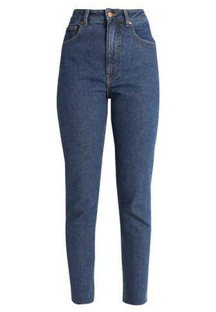 Cheap Monday DONNA - Slim fit jeans - abstract blue - Zalando.co.uk