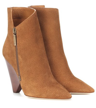 Niki 105 suede ankle boots