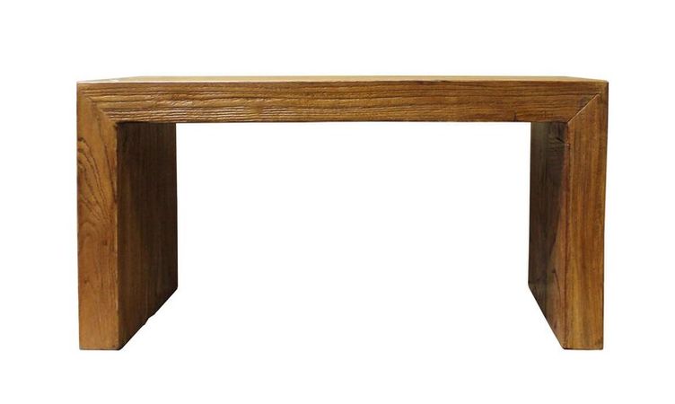 Oriental Simple Rustic Raw Wood Rectangular Table Stand - Etsy