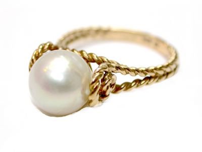 Birks Vintage Cultured Pearl Ring