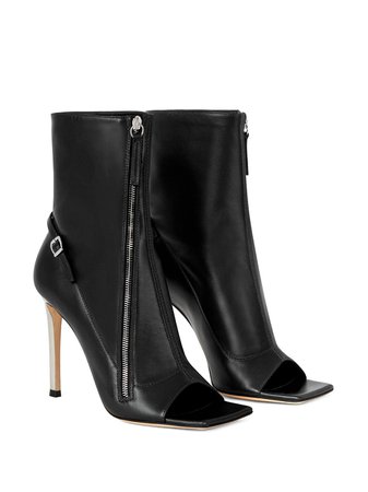 Shop Giuseppe Zanotti open-toe ankle boots with Express Delivery - FARFETCH