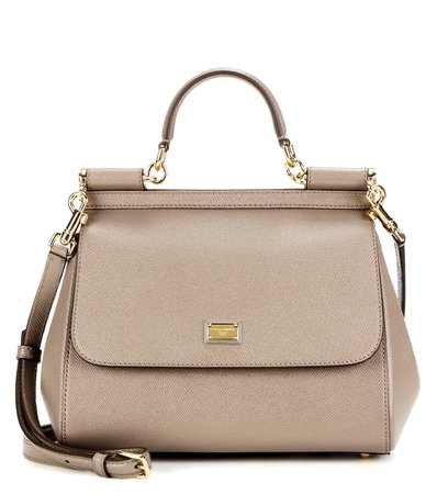 Sicily Medium Leather Shoulder Bag | Dolce & Gabbana - mytheresa
