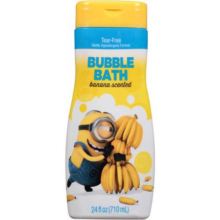 Despicable Me Minion Made Banana Scented Bubble Bath, 24 fl oz - Walmart.com - Walmart.com