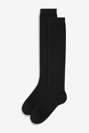 Long black socks