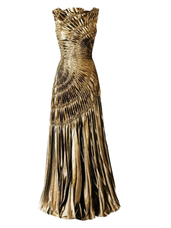 gold haute couture dress formal dresses