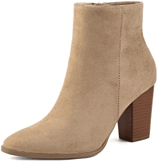 beige ankle boot