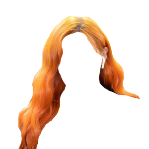 orange hair png
