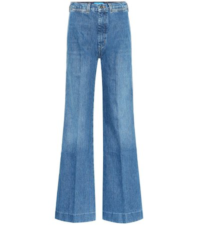 Bay high-rise flared jeans