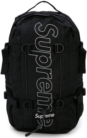 Supreme logo print backpack